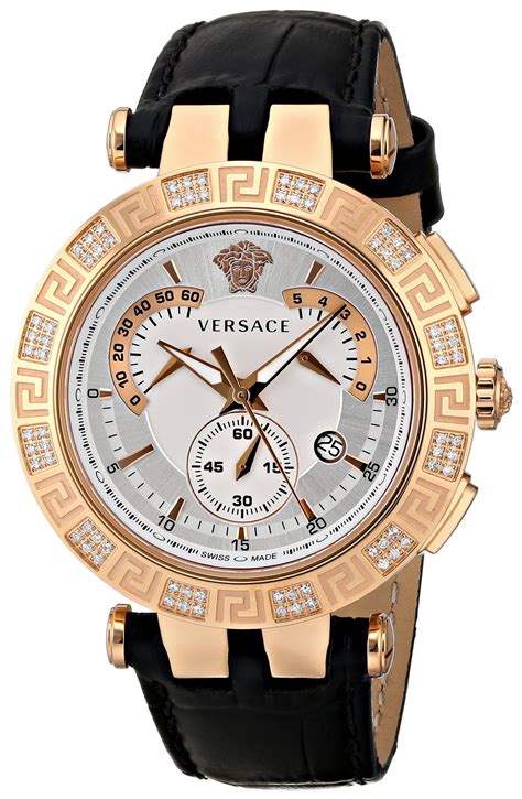 v race versace watch|versace chrono watches.